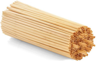 Produktbild von BEESI Insektenhotel Nisthülsen aus Stroh 20 cm lang 3-5 mm Ø