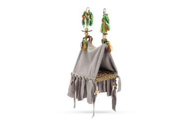 Produktbild von Beeztees Ami Vogelhaus grau