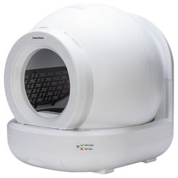 Produktbild von Beeztees Automatische Katzentoilette Moeza weiß