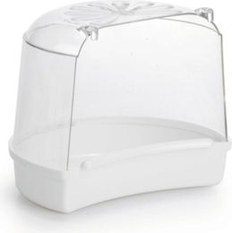 Produktbild von beeztees Badehaus Miami Halbrund Weiss - 1 Stk