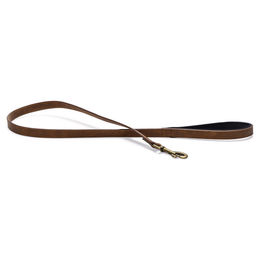 Produktbild von Beeztees Balacron Ax Hundeleine Kunstleder Braun 100 cm x 20 mm - 100 cm