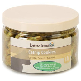 Produktbild von Beeztees Catnip Cookies Lachs Katzensnack - 55 g
