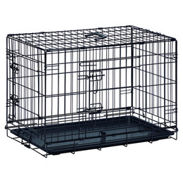 Produktbild von Beeztees Drahtkäfig schwarz Größe M