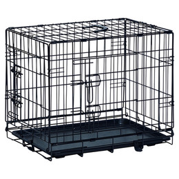 Produktbild von Beeztees Drahtkäfig schwarz Größe S