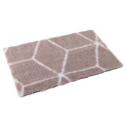 Produktbild von Beeztees Eco Drybed Qub Hundebett Bench Beige/Weiss 109x69 cm