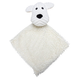 Produktbild von Beeztees Eco Kuscheltuch Lora Hundespielzeug beige