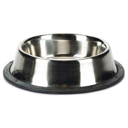 Produktbild von Beeztees Edelstahl Hundenapf rutschfest - 450 ml