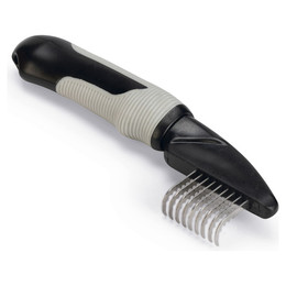 Produktbild von Beeztees Entfilzungskamm schwarz/grau