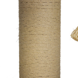 Produktbild von Beeztees Ersatz-Kratzbaumstamm Sisalstamm natur für Kratzbaum Ramiro taupe