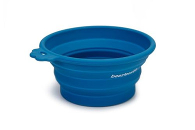 Produktbild von Beeztees faltbarer Silikonnapf blau 17x15cm - 500 ml