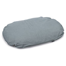 Produktbild von Beeztees Ferro Hunde Liegekissen Oval Grau/Hellblau