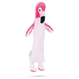 Produktbild von Beeztees Flatino Flamingo Hundespielzeug Plüsch