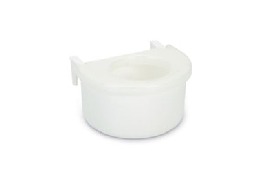 Produktbild von Beeztees Futternapf Vogelnapf Snackschale mit Deckel weiß - 7,5 cm