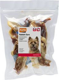 Produktbild von beeztees Getrocknete Kaninchenohren mit Ente - 250 g