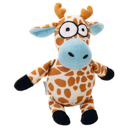 Produktbild von Beeztees Giraffe Zwiep Hundespielzeug Plüsch beige