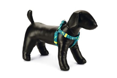 Produktbild von Beeztees Hunde-Geschirr Memphis Nylon Hellblau 46-75 cm x 20 mm