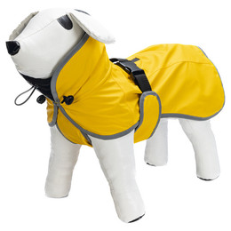 Produktbild von Beeztees Hunde-Regenmantel Caro gelb