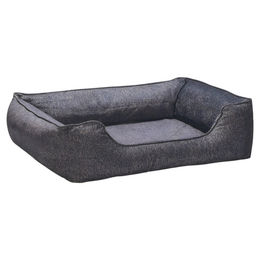 Produktbild von Beeztees Hundebett Ortho Mua grau/braun, Maße: 105 x 85 cm