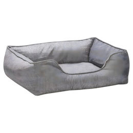 Produktbild von Beeztees Hundebett Ortho Mua hellgrau, Maße: 80 x 65 cm