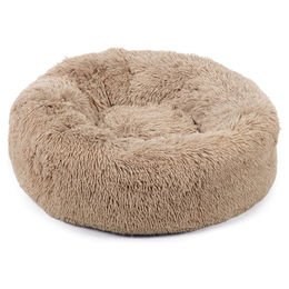 Produktbild von Beeztees Hundebett Yali Plüsch beige