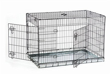 Produktbild von Beeztees Hundebox Hundekäfig Transportkäfig Gitterbox Metallkäfig