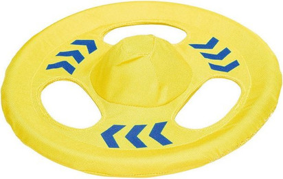 Produktbild von Beeztees Hundefrisbee Tof mit Quietscher gelb