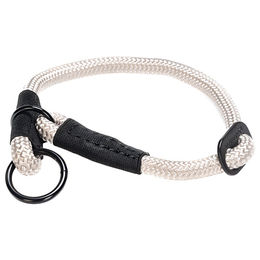 Produktbild von Beeztees Hundehalsband Parinca Premium rund Nylon grau - 40 cm