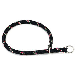 Produktbild von Beeztees Hundehalsband rund Nylon schwarz - 40 cm