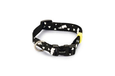 Produktbild von Beeztees Hundehalsband Thunder Nylon schwarz