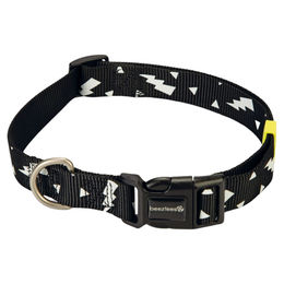 Produktbild von Beeztees Hundehalsband Thunder Nylon schwarz