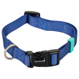 Produktbild von Beeztees Hundehalsband Uni blau