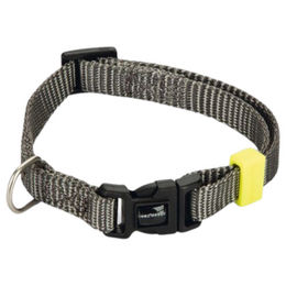 Produktbild von Beeztees Hundehalsband Uni dunkelgrau