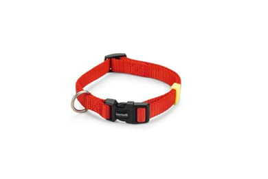 Produktbild von Beeztees Hundehalsband Uni rot