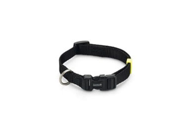 Produktbild von Beeztees Hundehalsband Uni schwarz