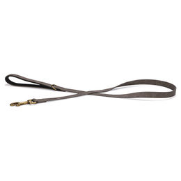 Produktbild von Beeztees Hundeleine Balacron Kunstleder grau 130 cm - 130 cm