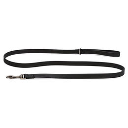 Produktbild von Beeztees Hundeleine Balacron Kunstleder schwarz - 180 cm