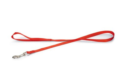Produktbild von Beeztees Hundeleine Nylon rot - 100 cm