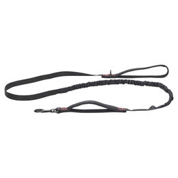 Produktbild von Beeztees Hundeleine Parinca Premium elastisch schwarz, Maße: 180 cm / 20 mm