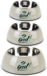 Produktbild von Beeztees Hundenapf So Good Grau 14 cm - 420 g