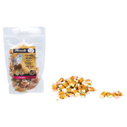 Produktbild von Beeztees Hundesnack Cookie Wraps mit Huhn, Größe: S