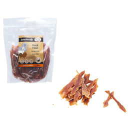 Produktbild von Beeztees Hundesnack Entenfilet, Inhalt: 400 g