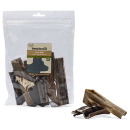 Produktbild von Beeztees Hundesnack Hirschhaut - 200 g