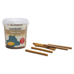 Produktbild von Beeztees Hundesnack Huhn Rollen - 500 g