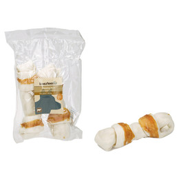 Produktbild von Beeztees Hundesnack Kauknoten mit Huhn - 2 x 100 g