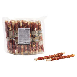 Produktbild von Beeztees Hundesnack Kaustangen mit Ente und Kabeljau, Maße: 20 cm