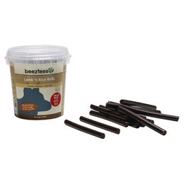 Produktbild von Beeztees Hundesnack Lamm und Reis Rollen - 500 g