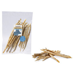 Produktbild von Beeztees Hundesnack Rotbarschhaut Curlies - 100 g