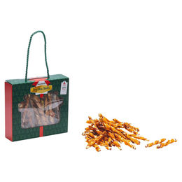 Produktbild von Beeztees Hundesnack X-Mas Kaustick Huhn - 30 Stück