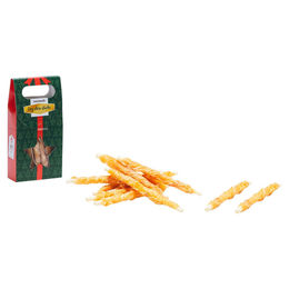 Produktbild von Beeztees Hundesnack X-Mas Kausticks mit Huhn - 8 Stück