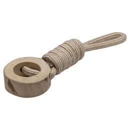 Beeztees Hundespielzeug Dirk aus Kaffeeholz und Baumwolle Größe L – Bild 1 von 6